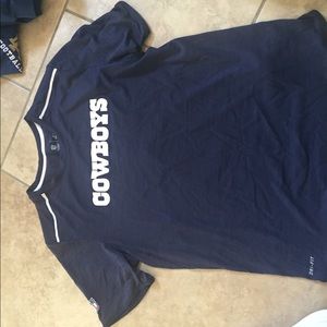 Dallas Cowboys dri fit Nike shirt